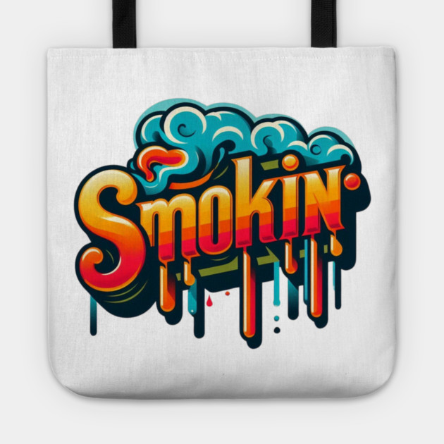 SMOKIN' Retro Vibes Tote by Ben's Store 1