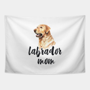 Lab mom gift. Labrador mom gifts. Yellow lab mom. Yellow lab gift. Labrador mama. Labrador mom. Labrador retriever owner gift. Labrador mask Tapestry
