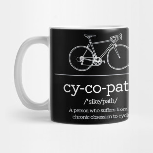 Cycopath Funny Cycling Mug