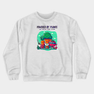 POWERED BY PLANTS Crewneck Sweatshirt