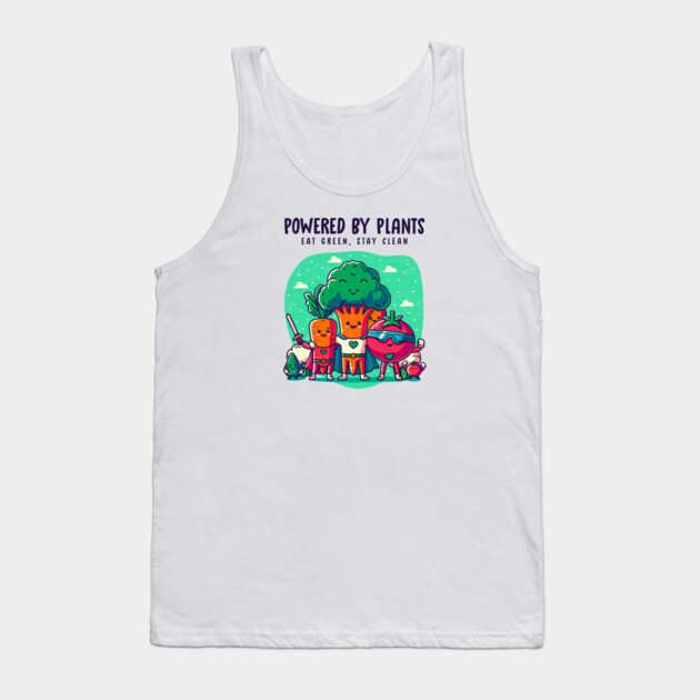 POWERED BY PLANTS Tank Top by Fabrik