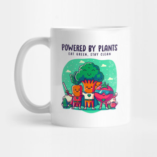 POWERED BY PLANTS Mug