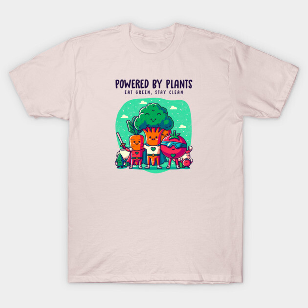 POWERED BY PLANTS T-Shirt by Fabrik