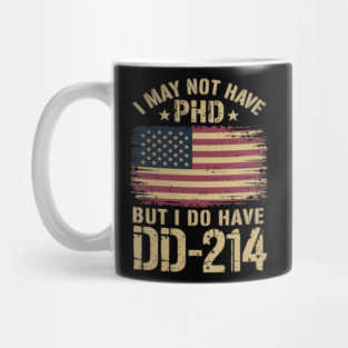US DD-214 Funny Army Vietnam Veteran Mug