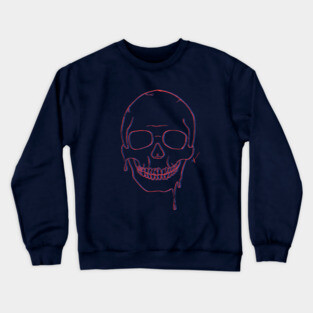 3D Skull Crewneck Sweatshirt