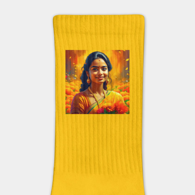 Gudi Padwa Woman by HolidayBug