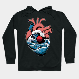 Ocean Heart Hoodie