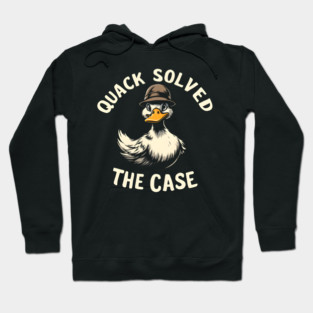 Funny Duck Detective Hoodie