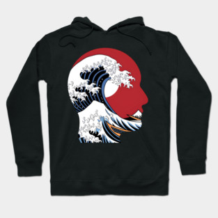 Kanagawa Ocean Thought Hoodie