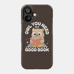 Reading Owl Phone Case