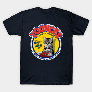Toonces The Driving Cat Drivers School Classic SNL T-Shirt