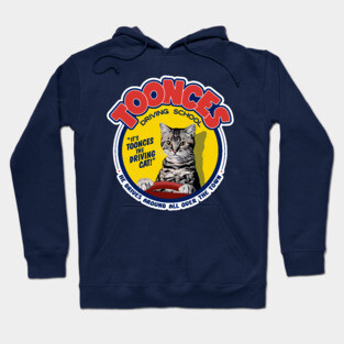 Toonces The Driving Cat Drivers School Classic SNL Hoodie