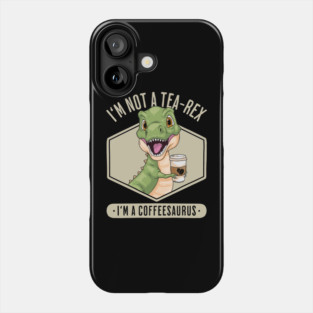 Coffeesaurus Phone Case