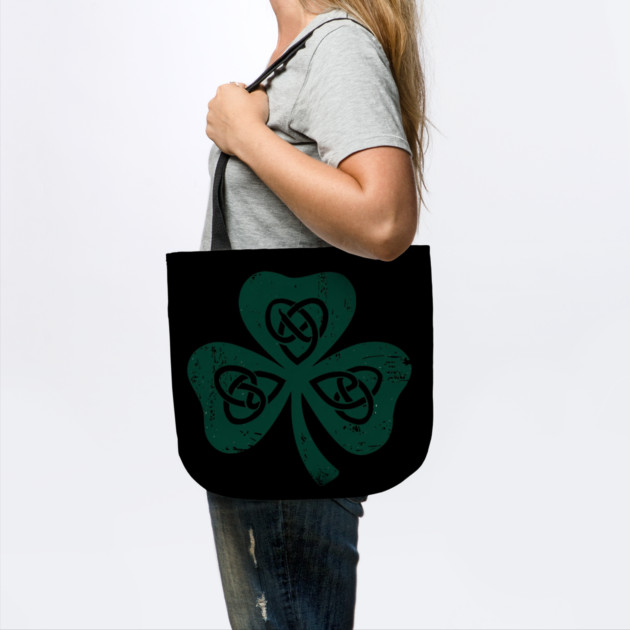 Vintage St Patricks Day Shamrock by Creatifly Graphic Tees