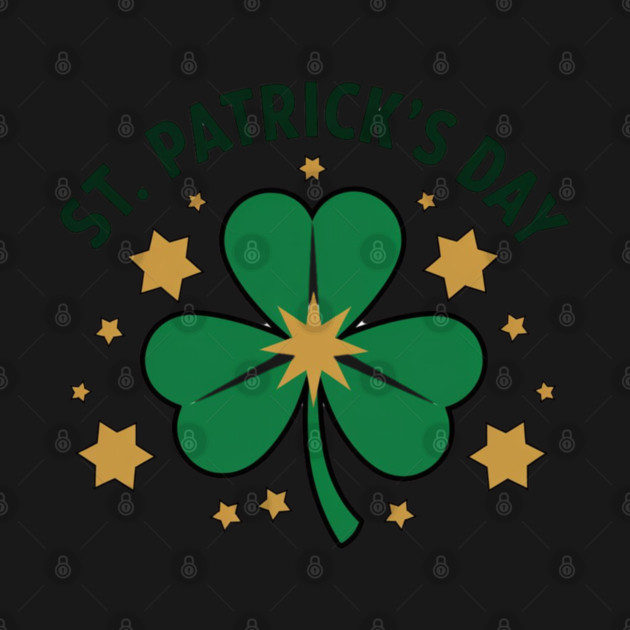 St Patricks Day Shamrock by Creatifly Graphic Tees