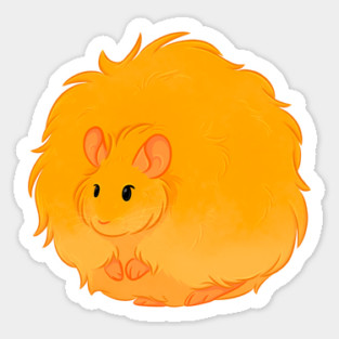 Woolly Mouse Sticker