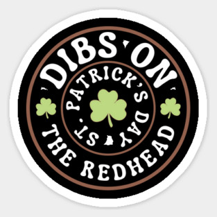 Dibs-On-The-Redhead Magnet