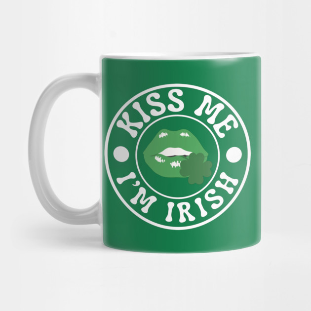 Kiss Me I'm Irish by Creatifly Graphic Tees