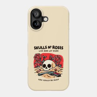 SKULLS N' ROSES Phone Case