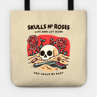 SKULLS N' ROSES Tote