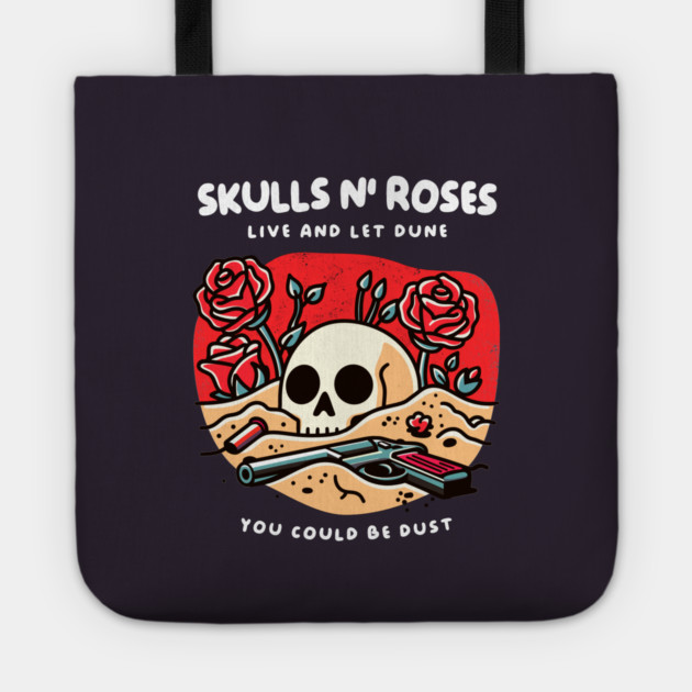 SKULL N' ROSES Tote by Fabrik