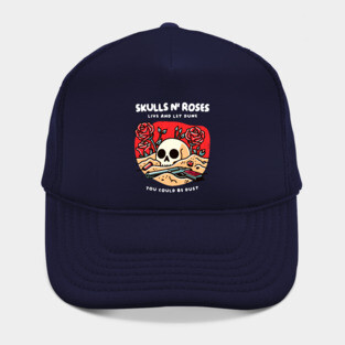 SKULL N' ROSES Hat