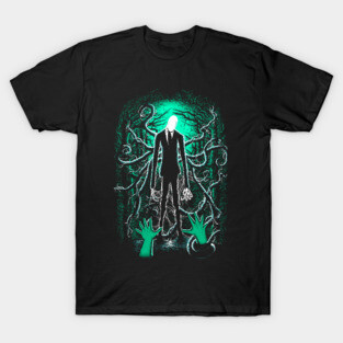 Slender Man (sea green) T-Shirt