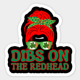 Dibs-On-The-Redhead Magnet