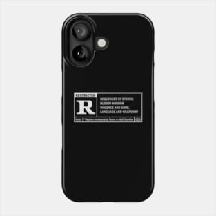 Rated R Phone Case