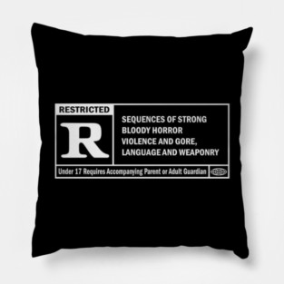 Rated R Pillow
