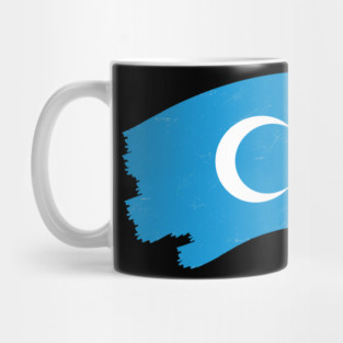 Free the Uyghurs - Save Uyghur Flag Mug