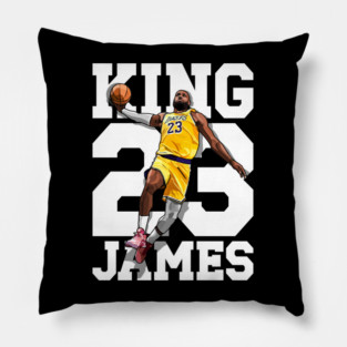 King James Vexel Art Pillow