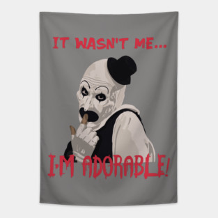 Look At That Face Tapestry