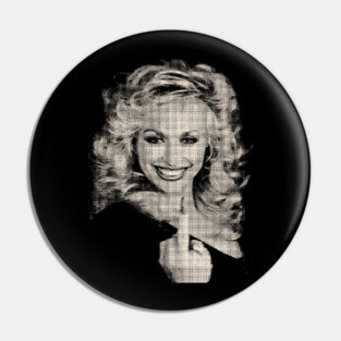 Dolly Parton Middle Finger Pin
