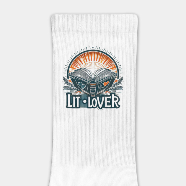 Lit Lover – Open Book Aesthetic by Ben's Store 1