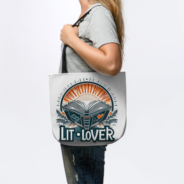 Lit Lover – Open Book Aesthetic by Ben's Store 1