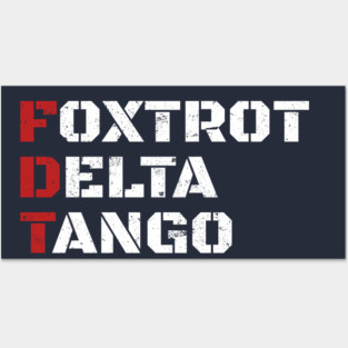 Foxtrot-Delta-Tango Posters and Art