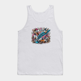 Ink Addict- Vintage Style Tank Top