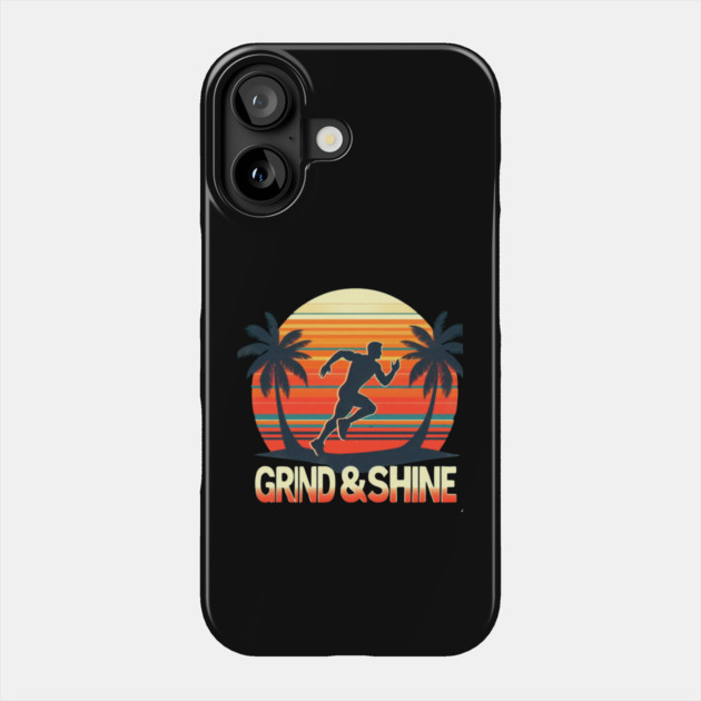 Grind&Shine-Stylish Vintage style jogging hobby Phone Case by Ben's Store 1