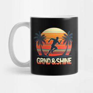 Grind&Shine-Stylish Vintage style jogging hobby Mug