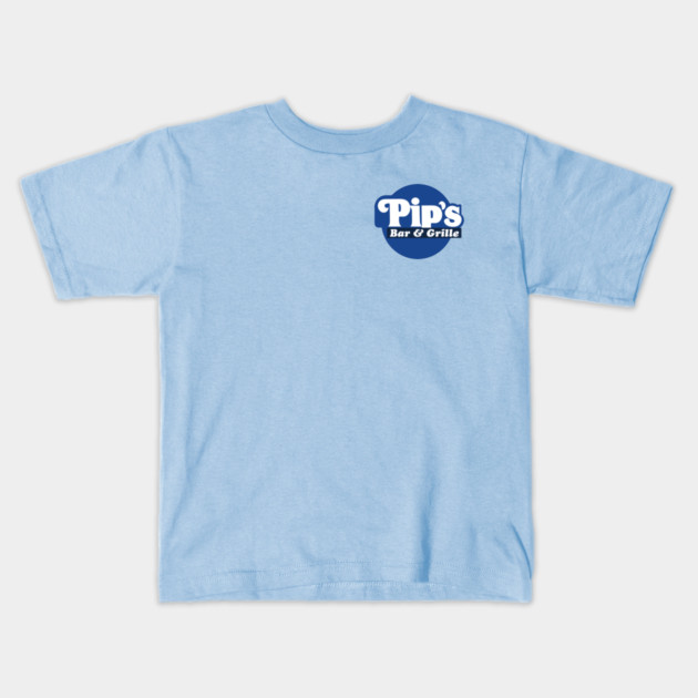 Pip's Bar and Grille from Severance Kids T-Shirt by Laura Contarino
