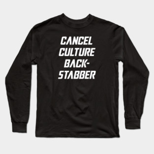 DJ AsuraSunil CC Backstabber Long Sleeve T-Shirt