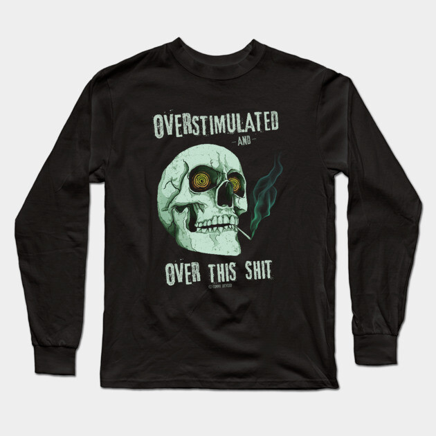 Just Can't Long Sleeve T-Shirt by Tommy Devoid