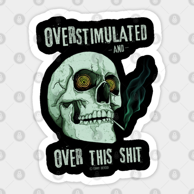 Just Can't Sticker by Tommy Devoid