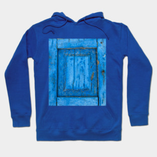 "Weathered Blue: Fisherman's Village, Lanzarote" Hoodie