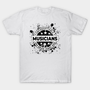 Brian James 13/3/26 England 1955 2025 Music D5154 T-Shirt