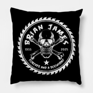 Brian James 13/3/26 England 1955 2025 Music D5172 Pillow