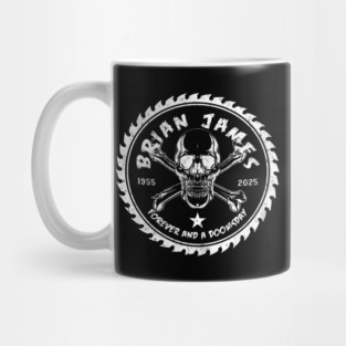 Brian James 13/3/26 England 1955 2025 Music D5172 Mug