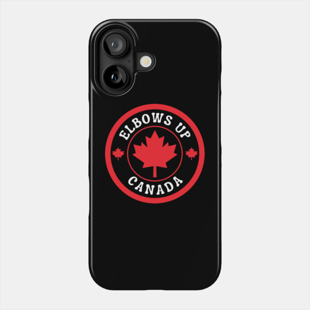 Elbows-Up Phone Case by Creatifly Graphic Tees