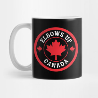 Elbows-Up Mug